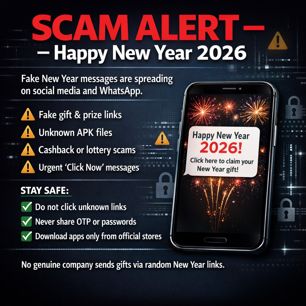 How to Stay Alert From New Year 2026 Online Scams