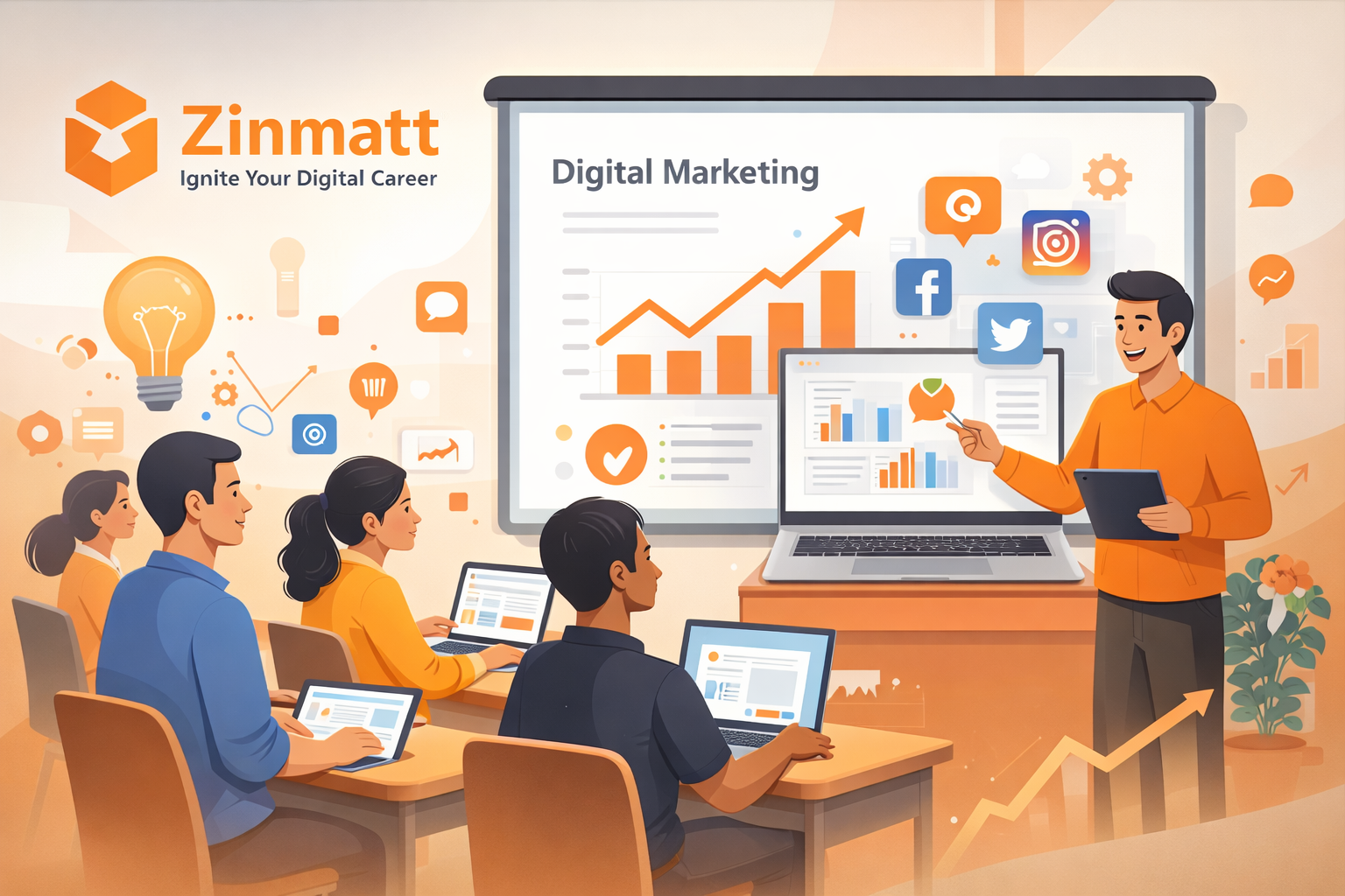 Zinmatt Digital Marketing Agency: Courses, Training, Earning & Membership Explained